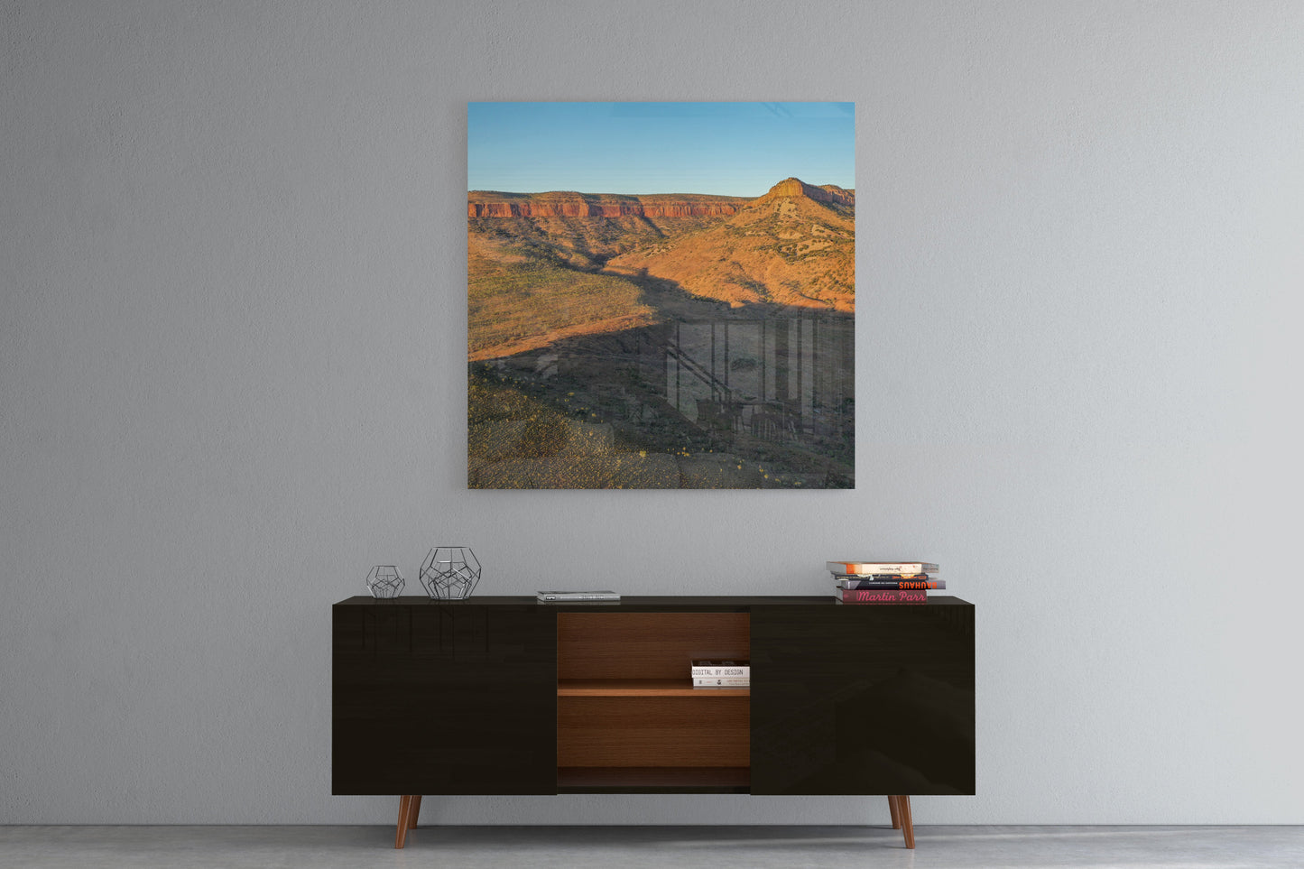 Entrance Point Abstracts #1 - Square Acrylic Print
