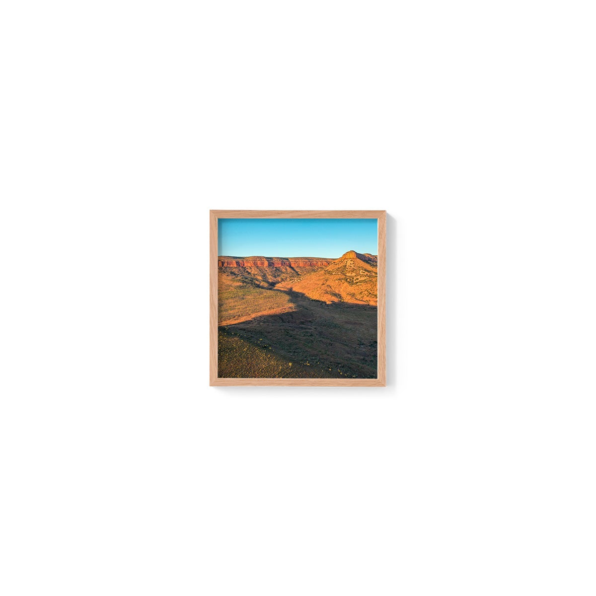 Cockburn Range Sunset - Square Framed Print