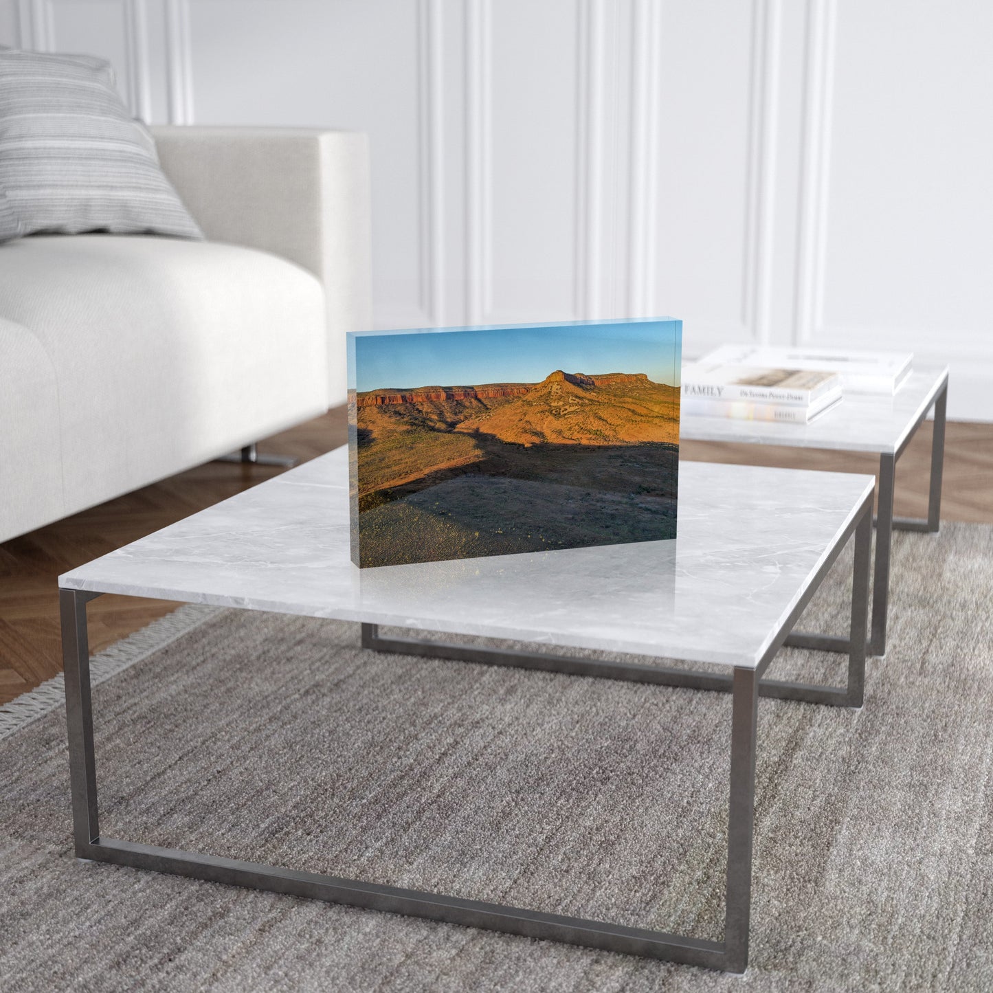 Cockburn Range Sunset - Acrylic ICE Block
