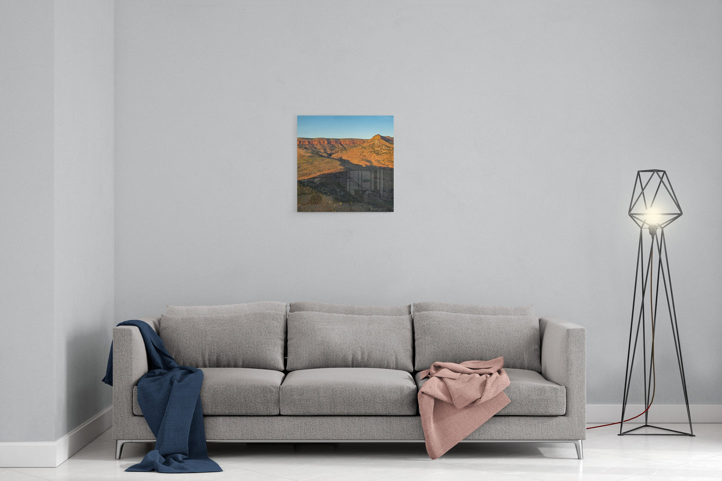 Entrance Point Abstracts #1 - Square Acrylic Print