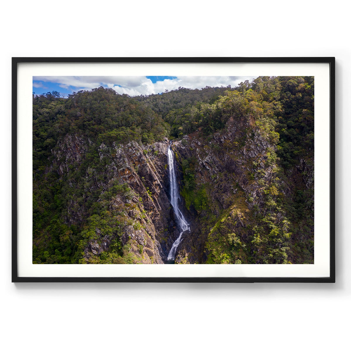 Windin Falls - Framed Print