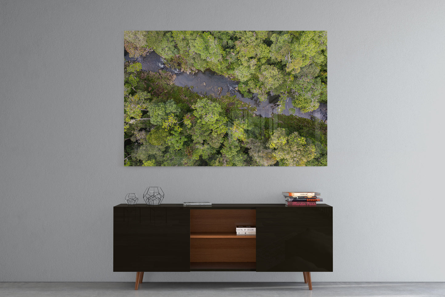 Windin Creek in the Rainforest #2 - Acrylic Print