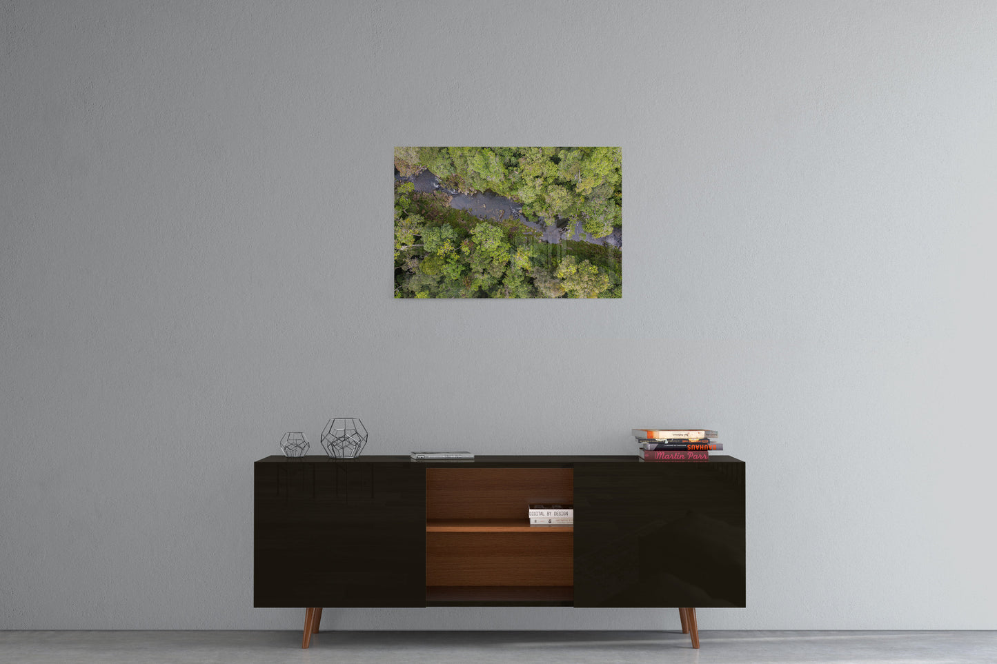 Windin Creek in the Rainforest #2 - Acrylic Print