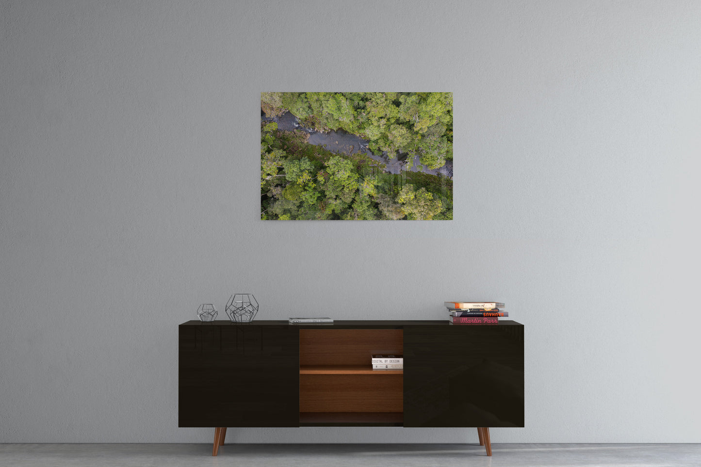 Windin Creek in the Rainforest #2 - Acrylic Print
