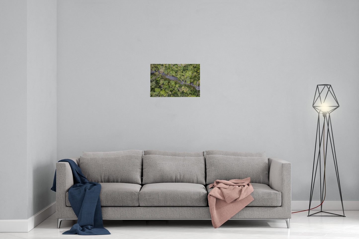 Windin Creek in the Rainforest #3 - Acrylic Print