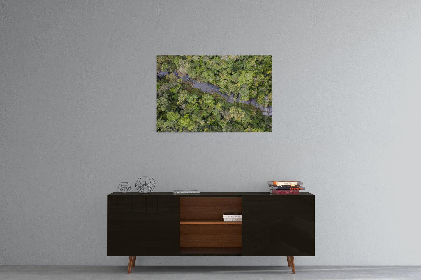 Windin Creek in the Rainforest #3 - Acrylic Print