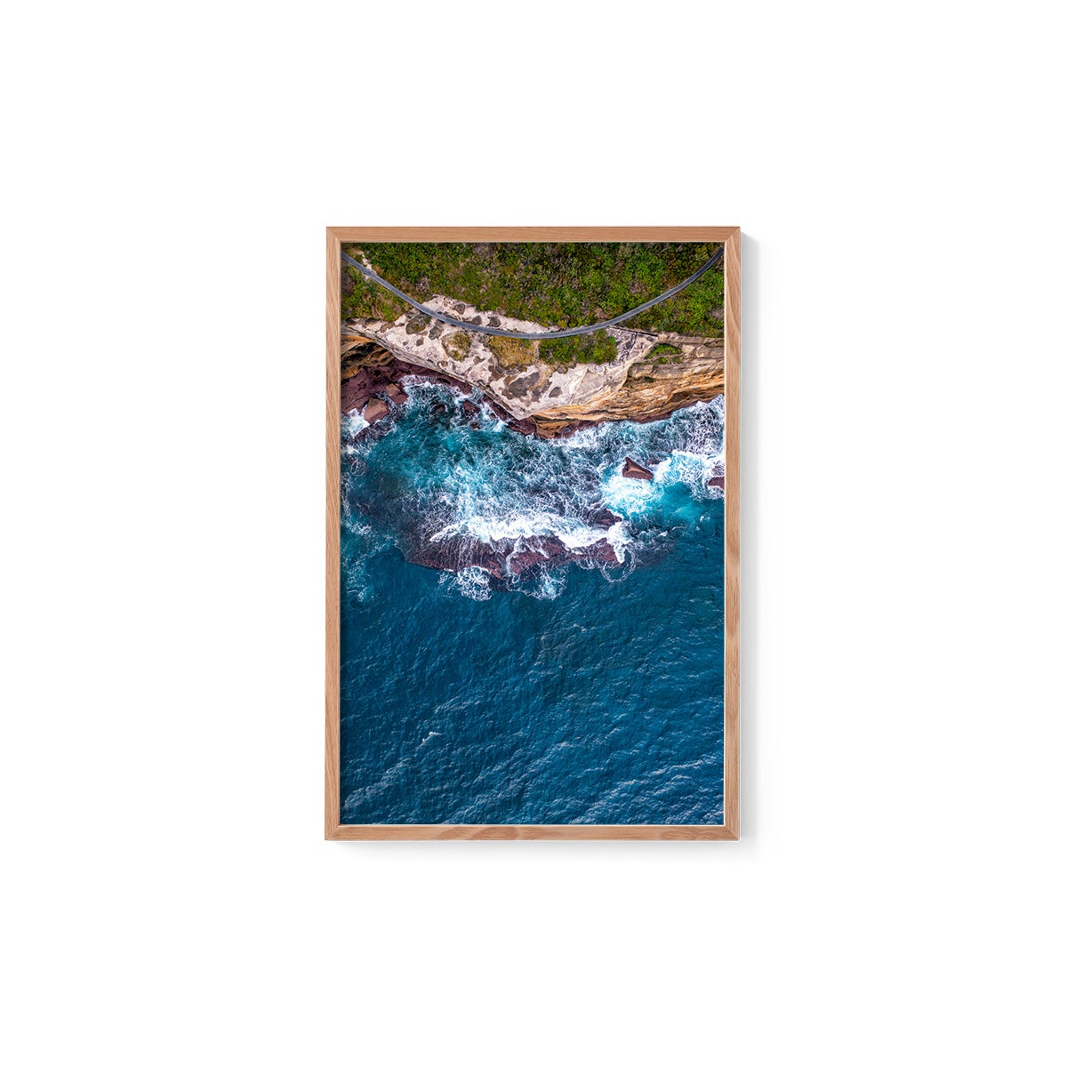 Kurnell Coastline Walk - Framed Print