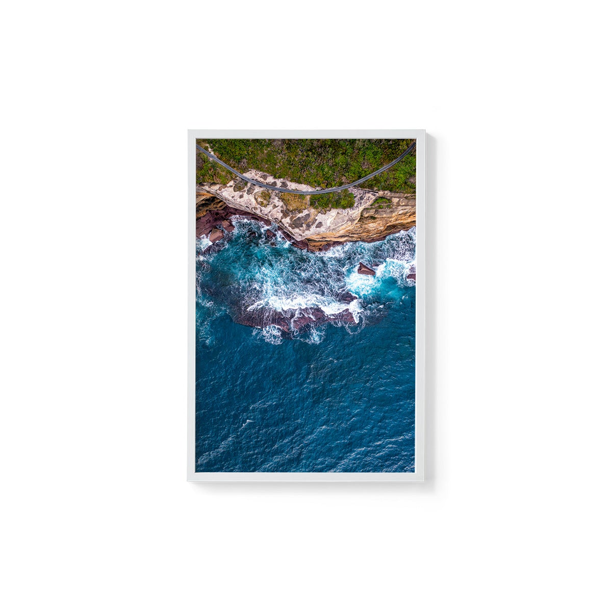 Kurnell Coastline Walk - Framed Print