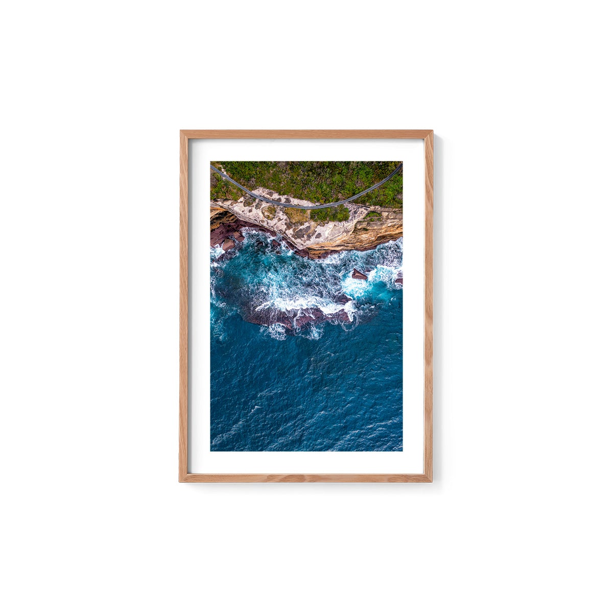 Kurnell Coastline Walk - Framed Print