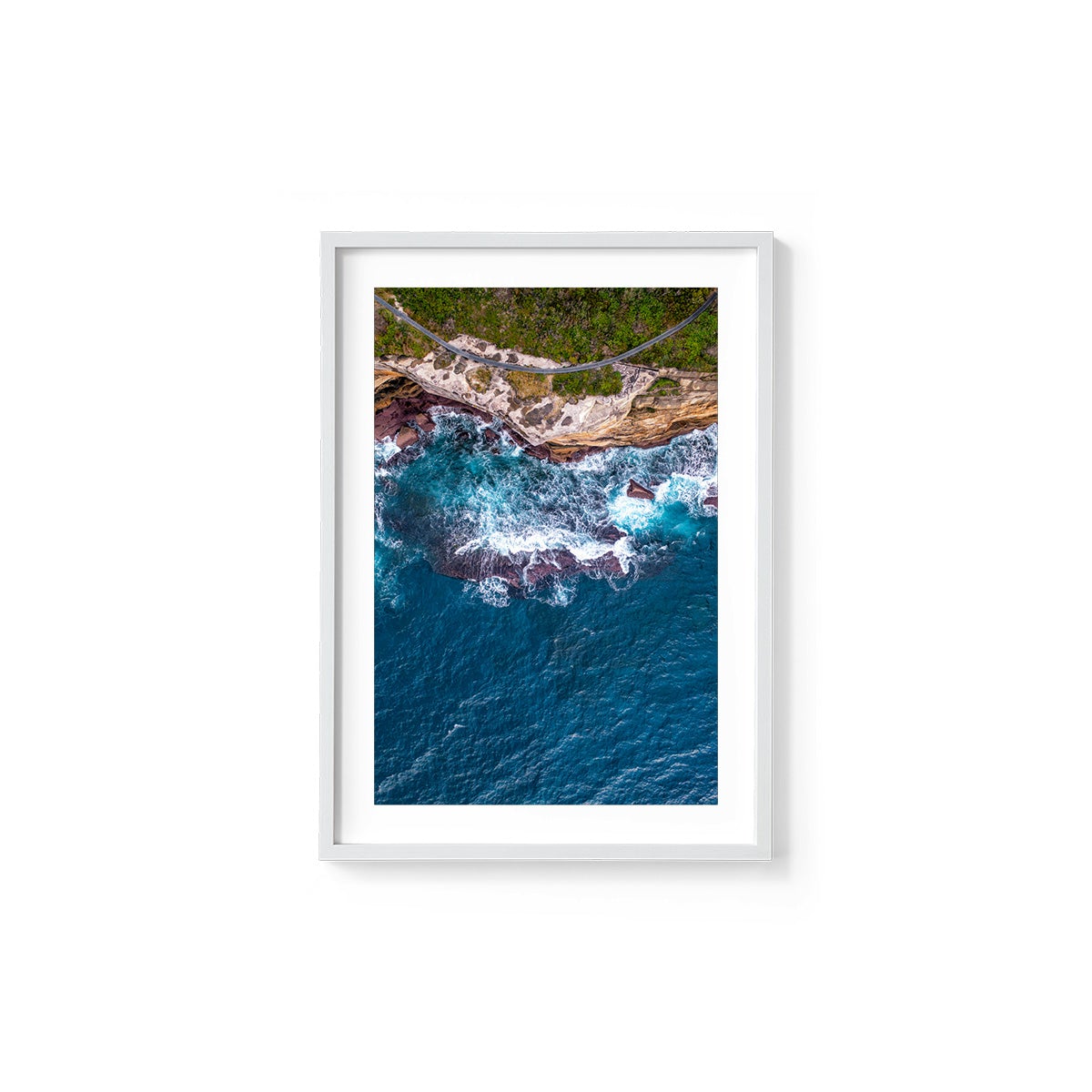 Kurnell Coastline Walk - Framed Print
