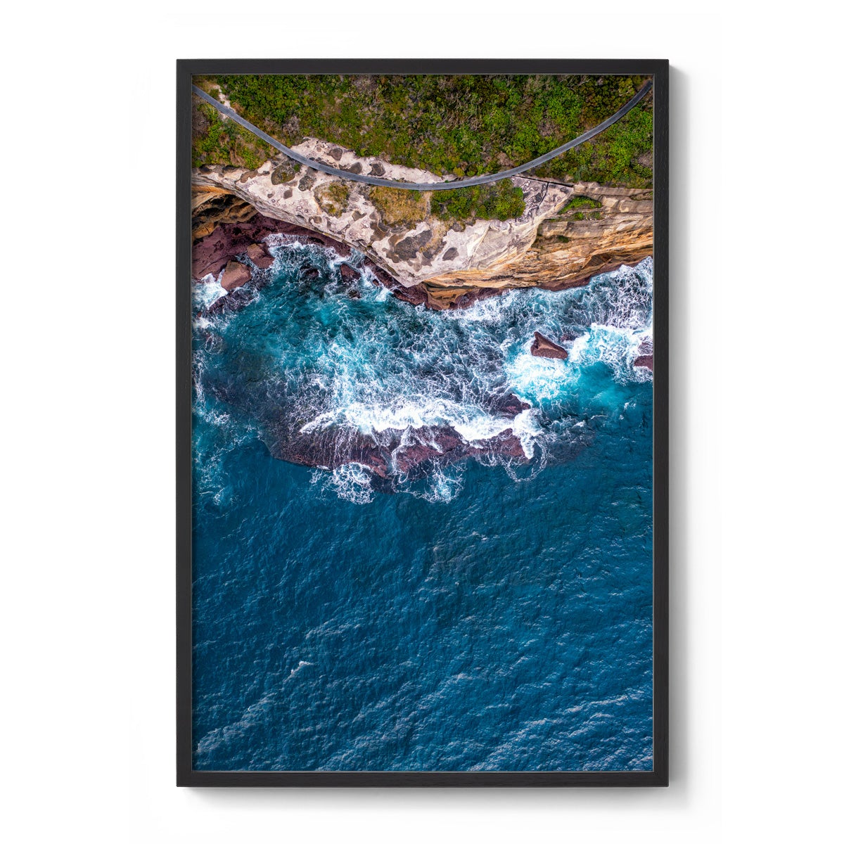 Kurnell Coastline Walk - Framed Print