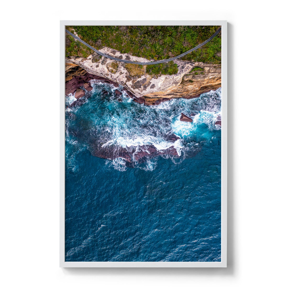 Kurnell Coastline Walk - Framed Print