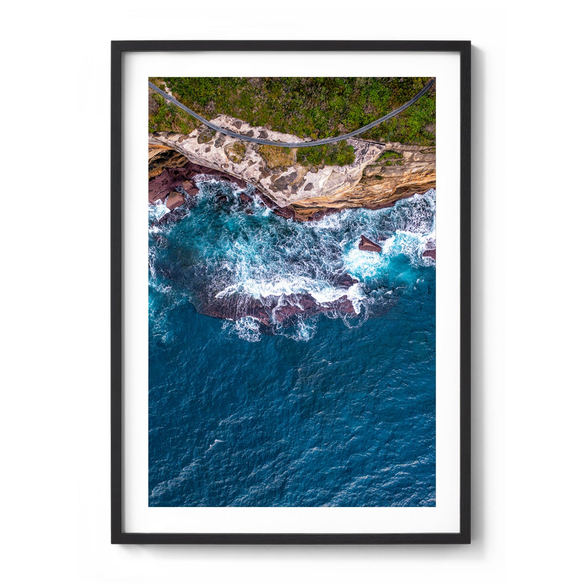 Kurnell Coastline Walk - Framed Print