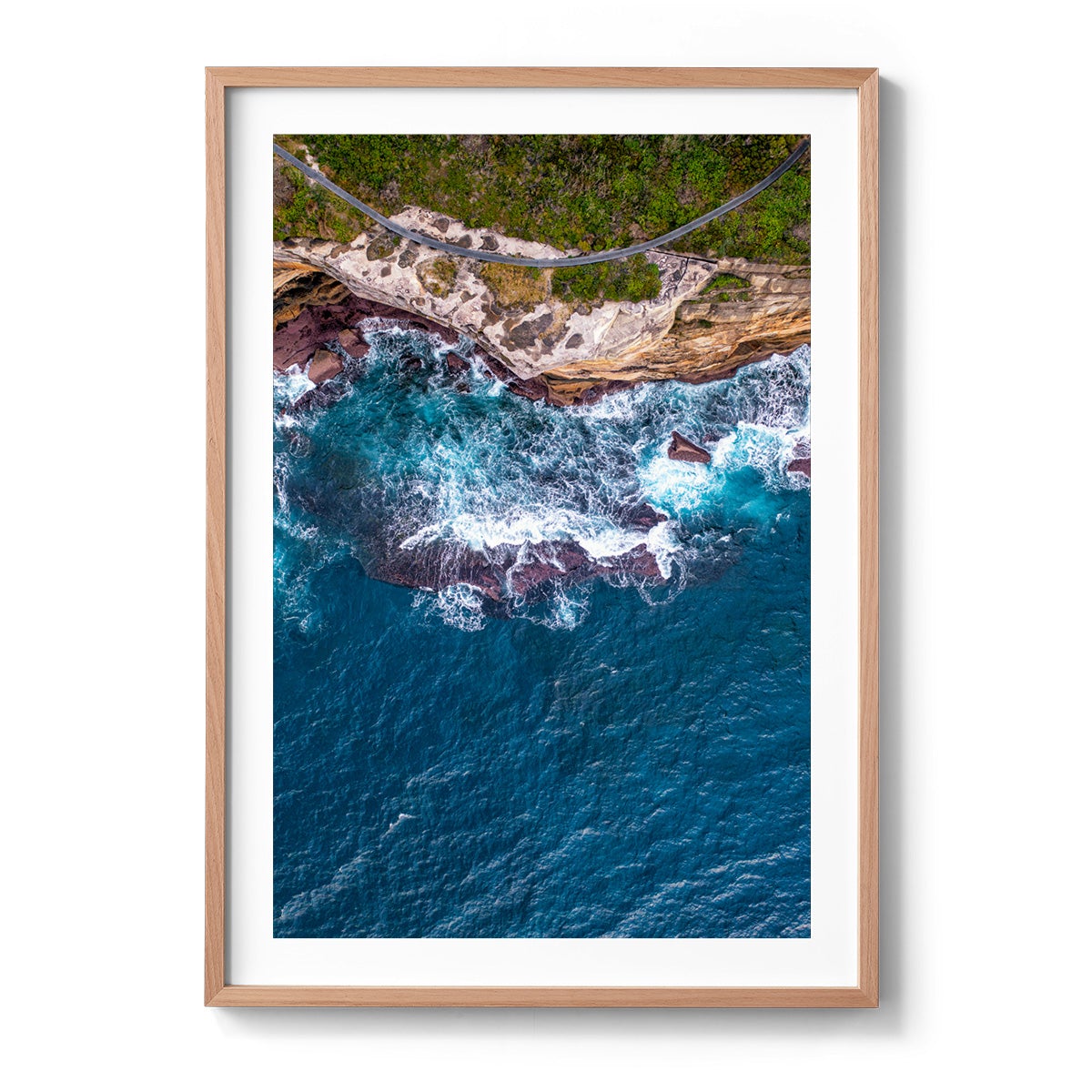 Kurnell Coastline Walk - Framed Print
