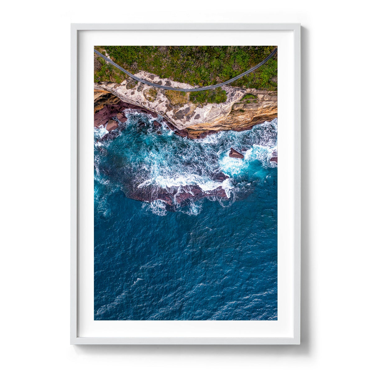 Kurnell Coastline Walk - Framed Print