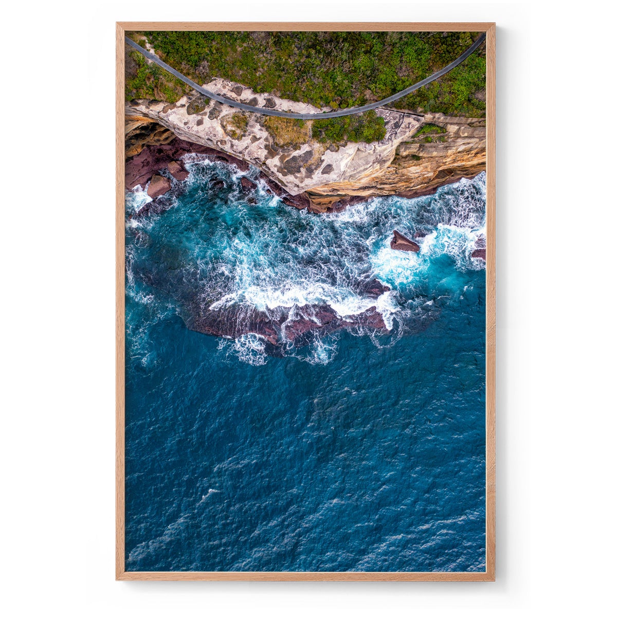 Kurnell Coastline Walk - Framed Print