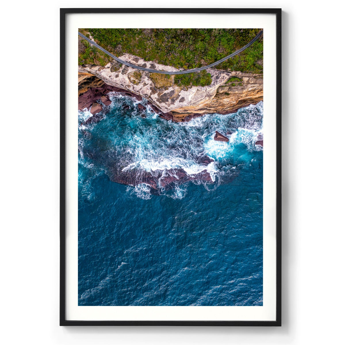 Kurnell Coastline Walk - Framed Print