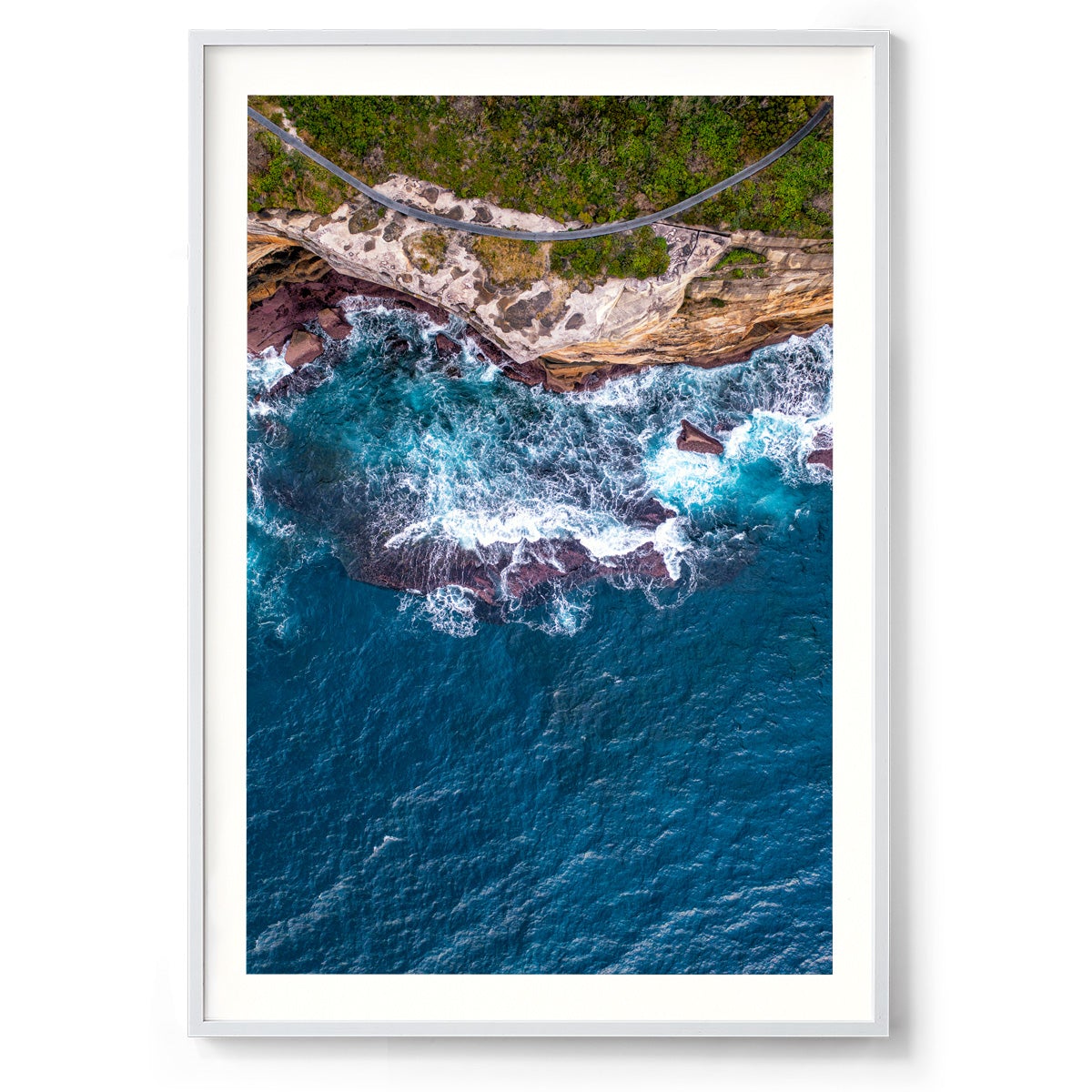 Kurnell Coastline Walk - Framed Print