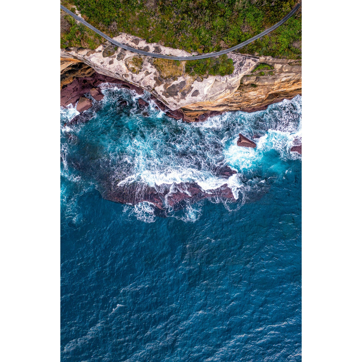 Kurnell Coastline Walk - Acrylic ICE Block