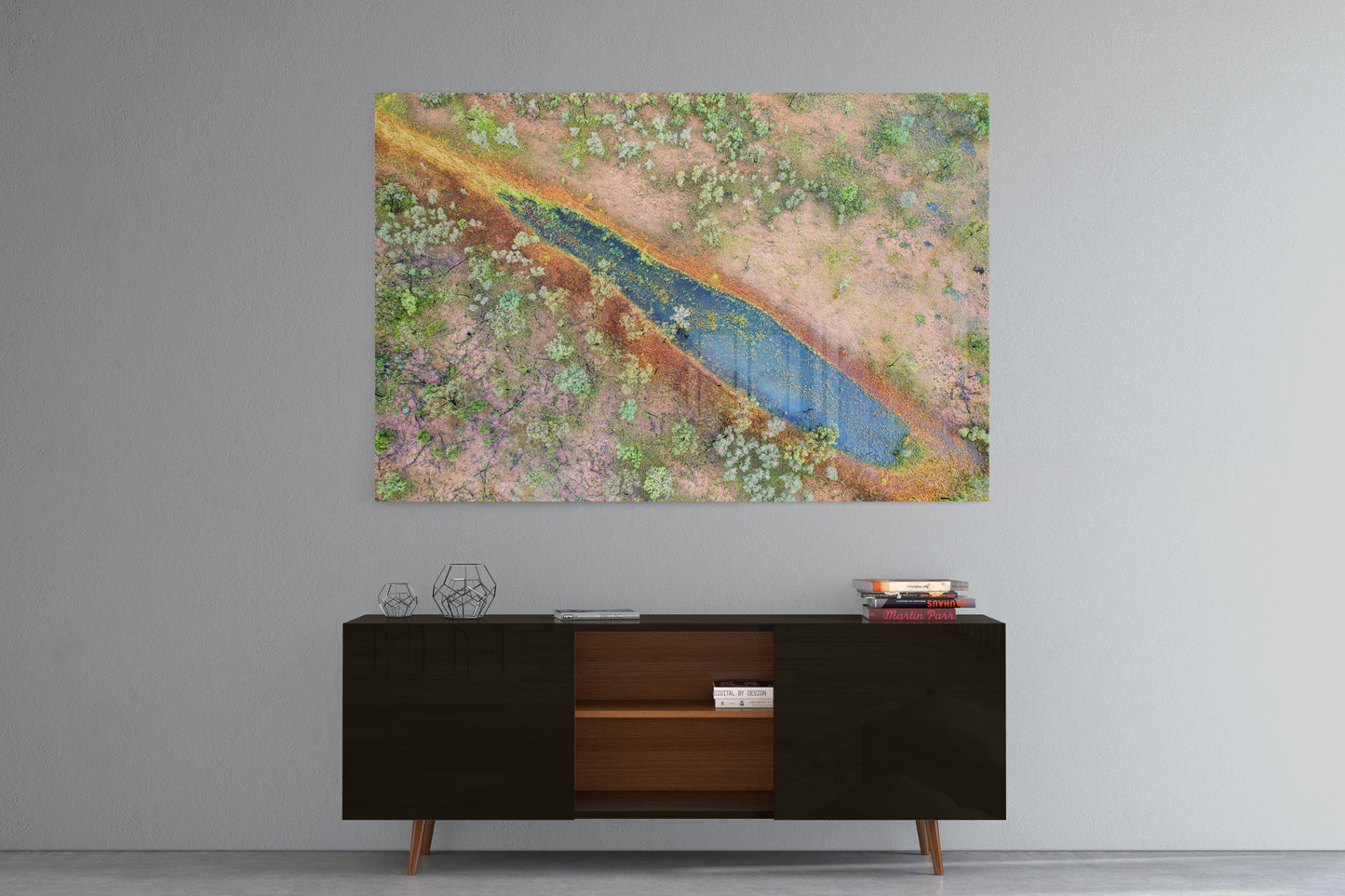 Dampier Peninsula Pond Abstract - Acrylic Print