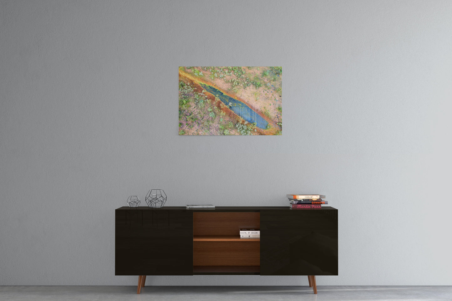 Dampier Peninsula Pond Abstract - Acrylic Print
