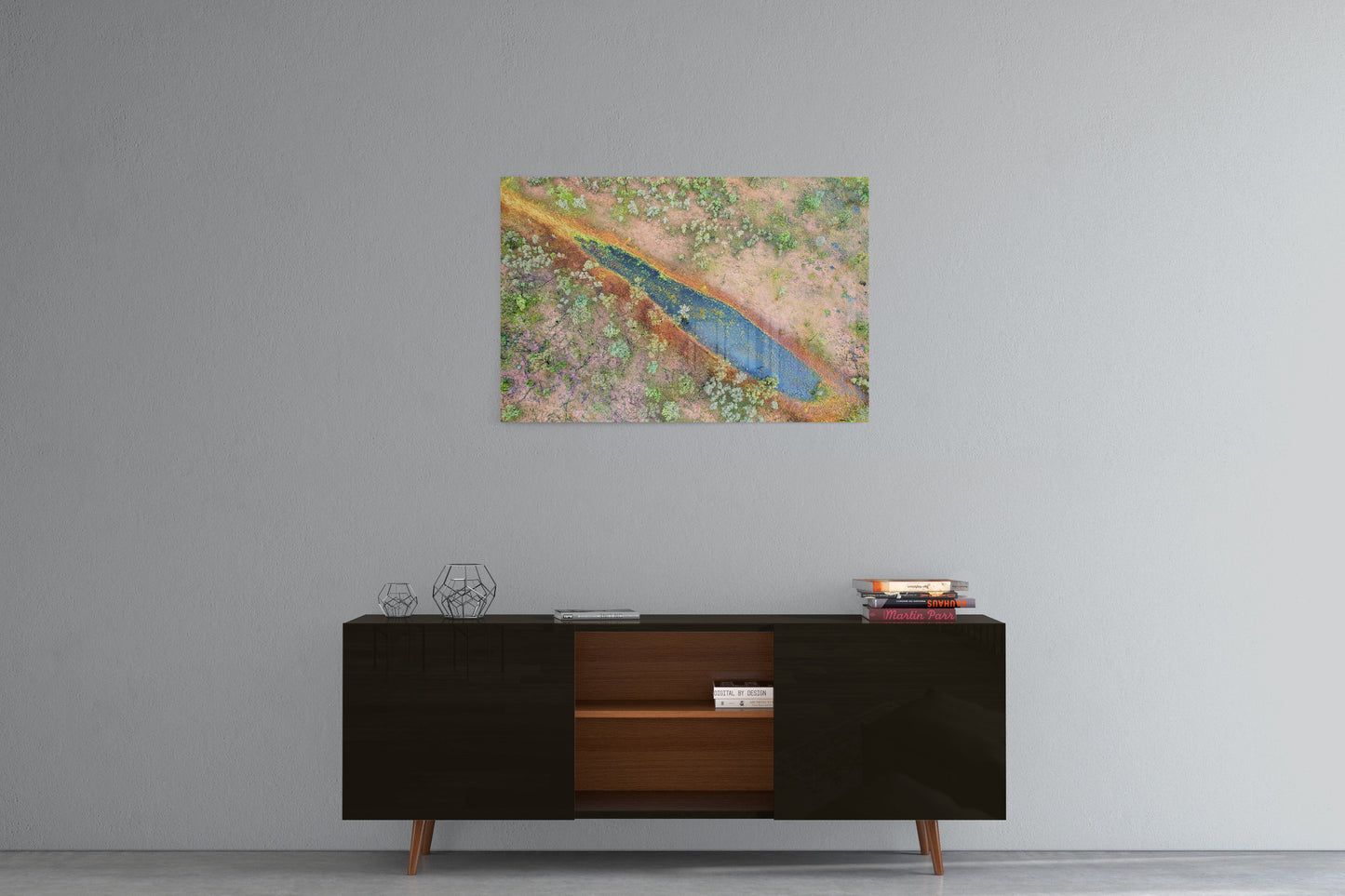 Dampier Peninsula Pond Abstract - Acrylic Print