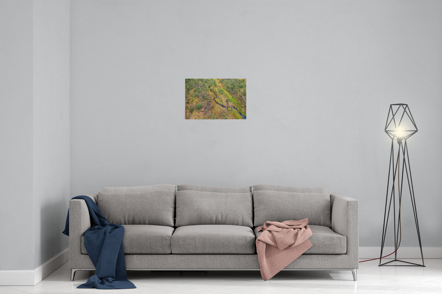 Dampier Peninsula Creek Abstract - Acrylic Print