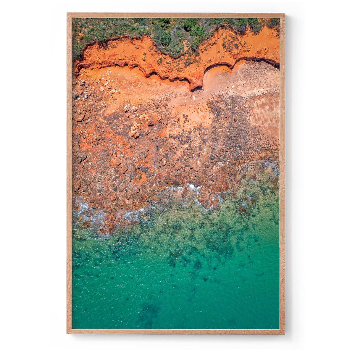 Riddell Beach, Lurujarri Walk - Framed Print