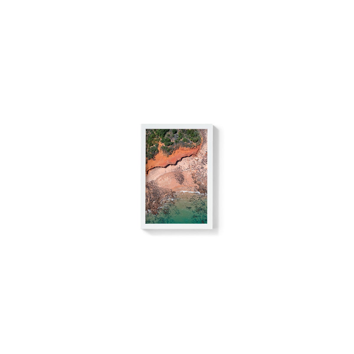 Riddell Beach Curves, Lurujarri Walk - Framed Print
