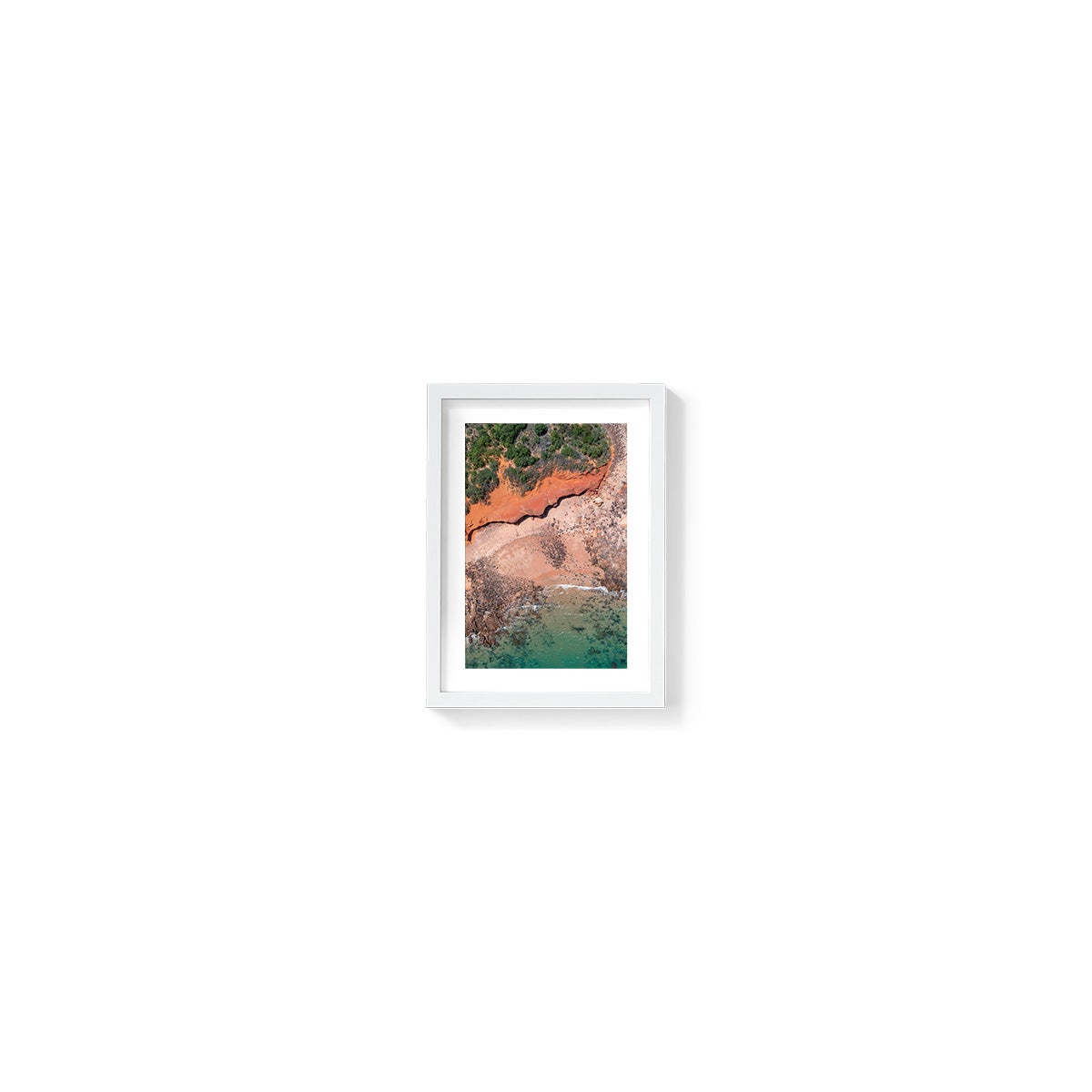 Riddell Beach Curves, Lurujarri Walk - Framed Print