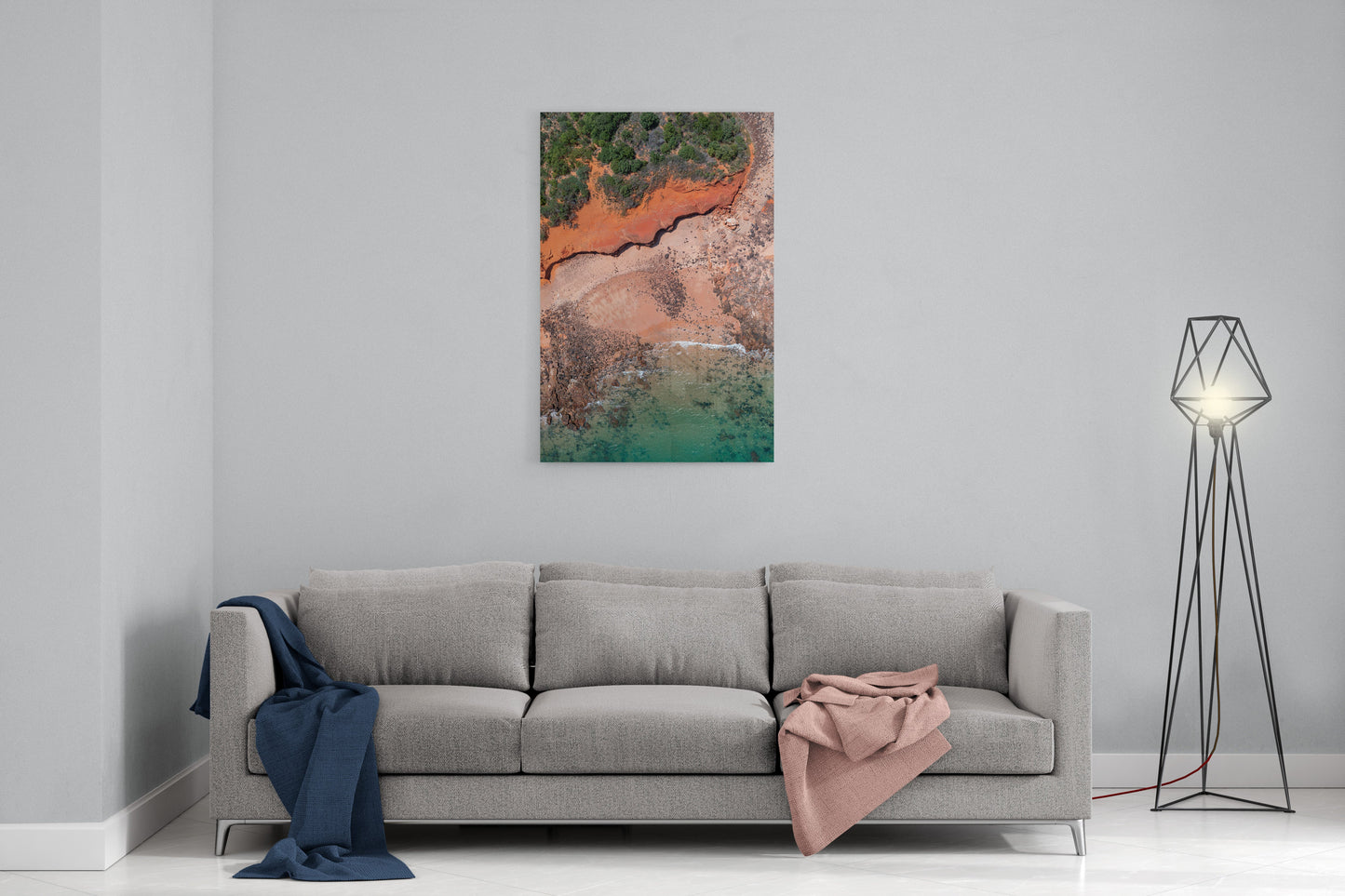 Riddell Beach Curves, Lurujarri Walk - Acrylic Print