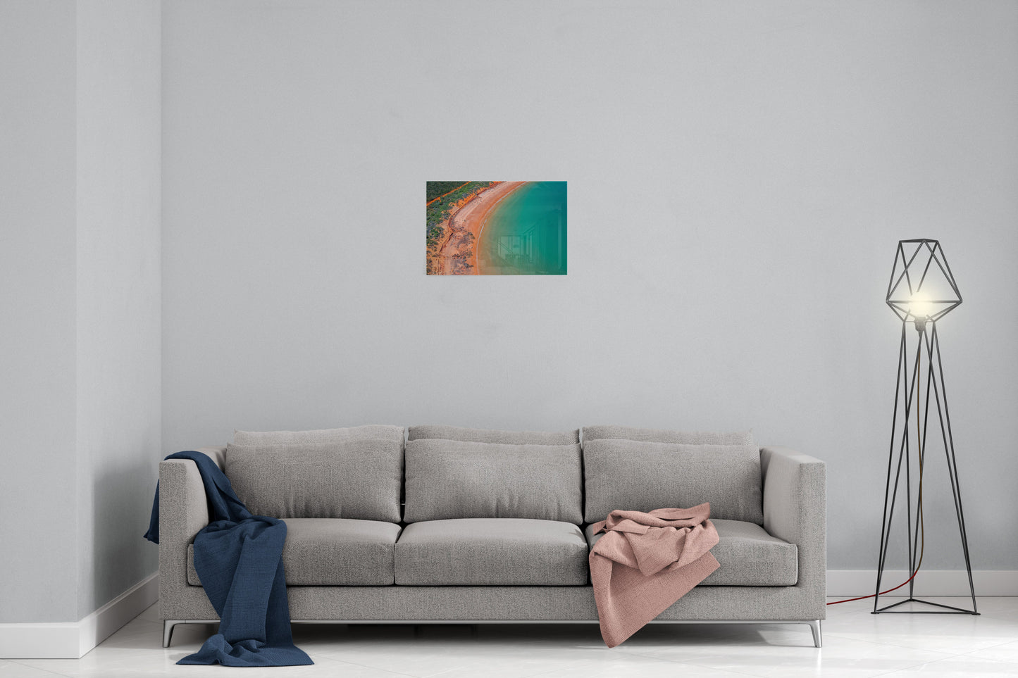 Riddell Beach Aerial, Lurujarri Walk - Acrylic Print