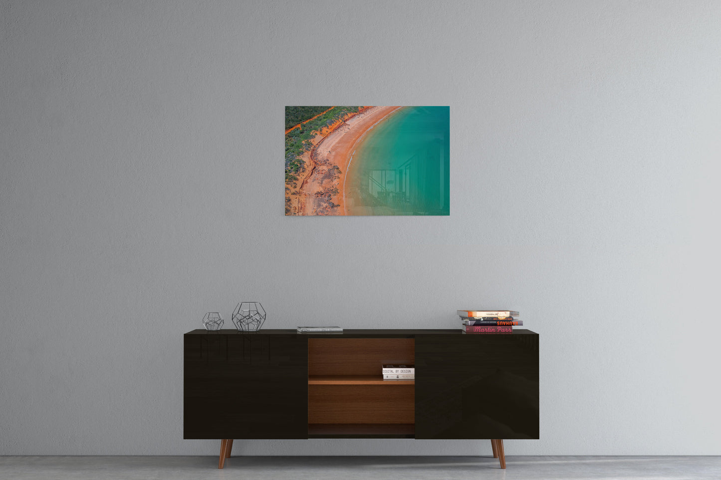 Riddell Beach Aerial, Lurujarri Walk - Acrylic Print
