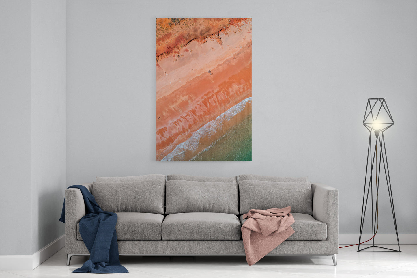 Riddell Beach Abstract - Acrylic Print