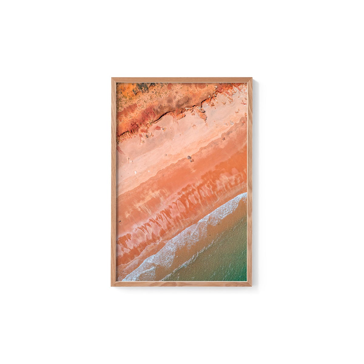 Riddell Beach Abstract - Framed Print