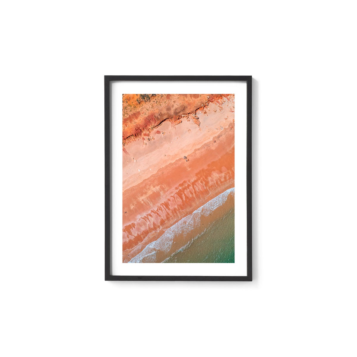 Riddell Beach Abstract - Framed Print