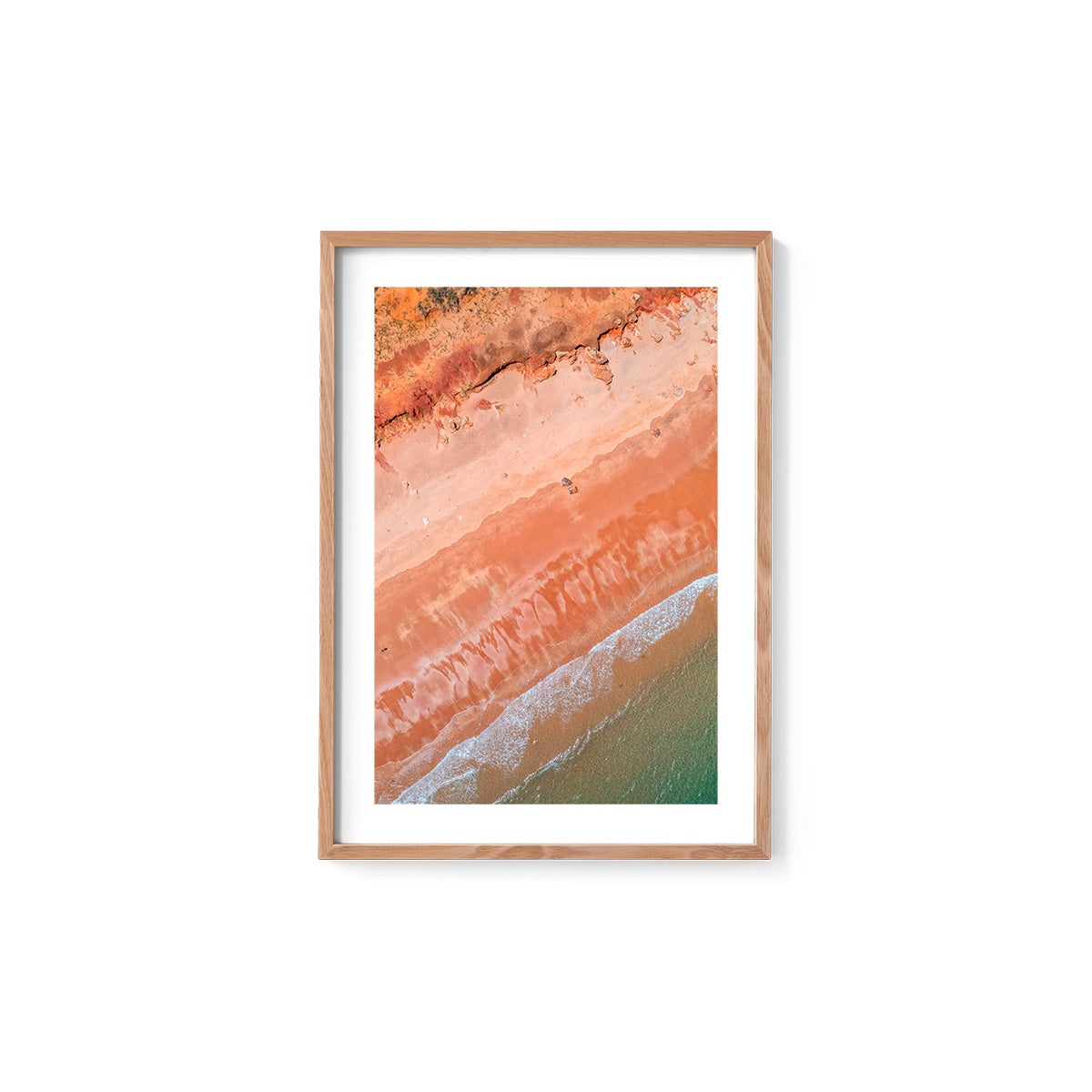 Riddell Beach Abstract - Framed Print