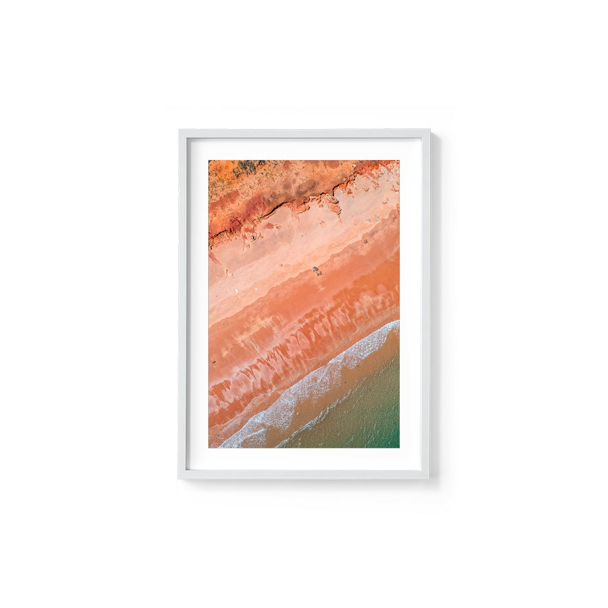 Riddell Beach Abstract - Framed Print