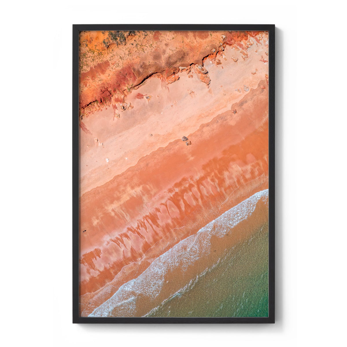 Riddell Beach Abstract - Framed Print