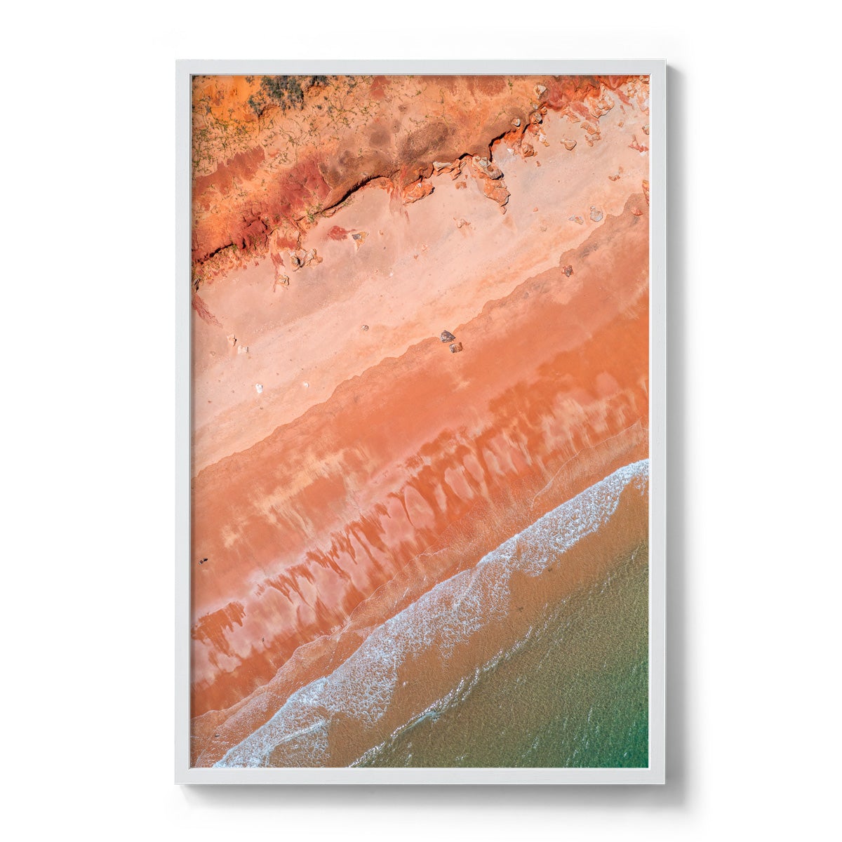 Riddell Beach Abstract - Framed Print