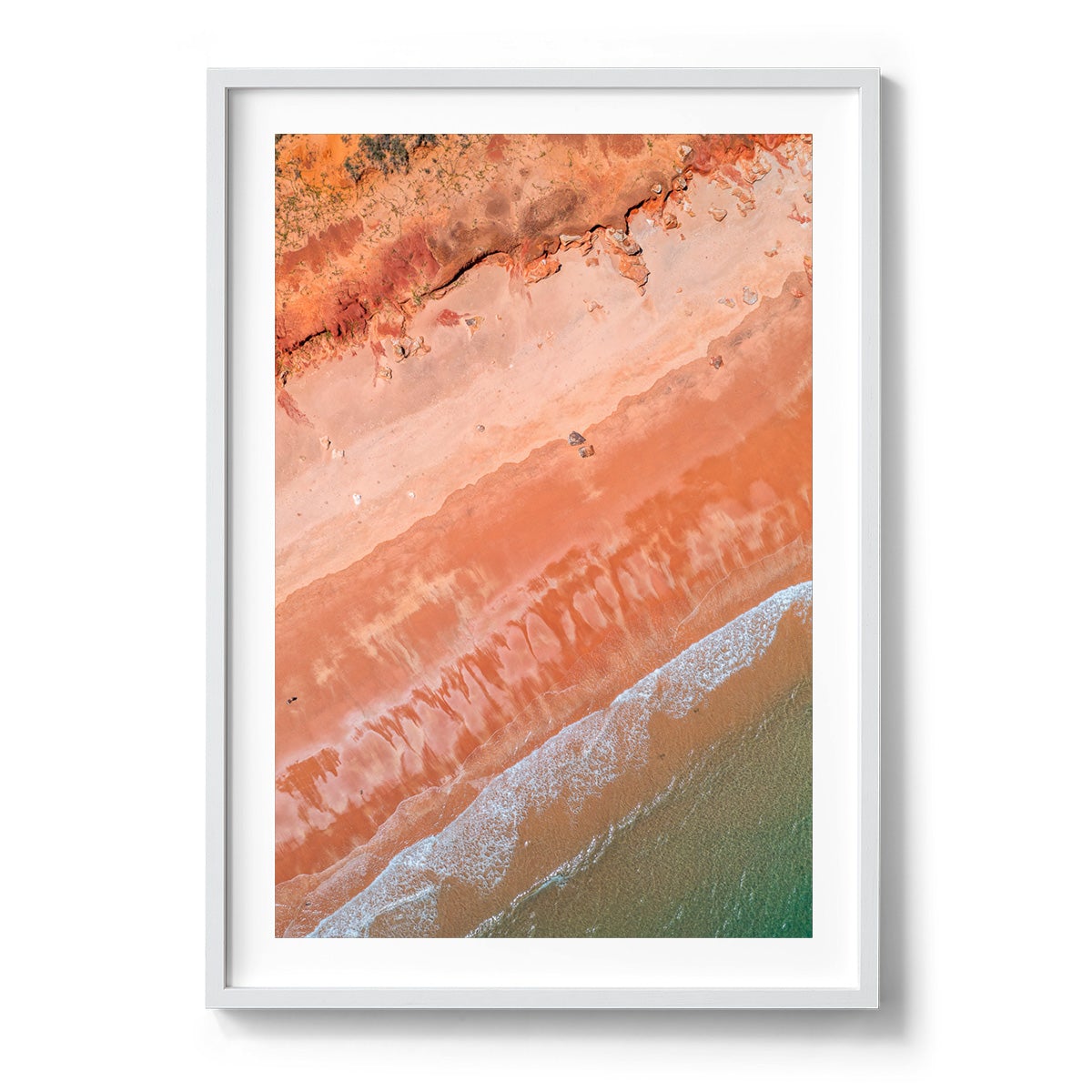 Riddell Beach Abstract - Framed Print
