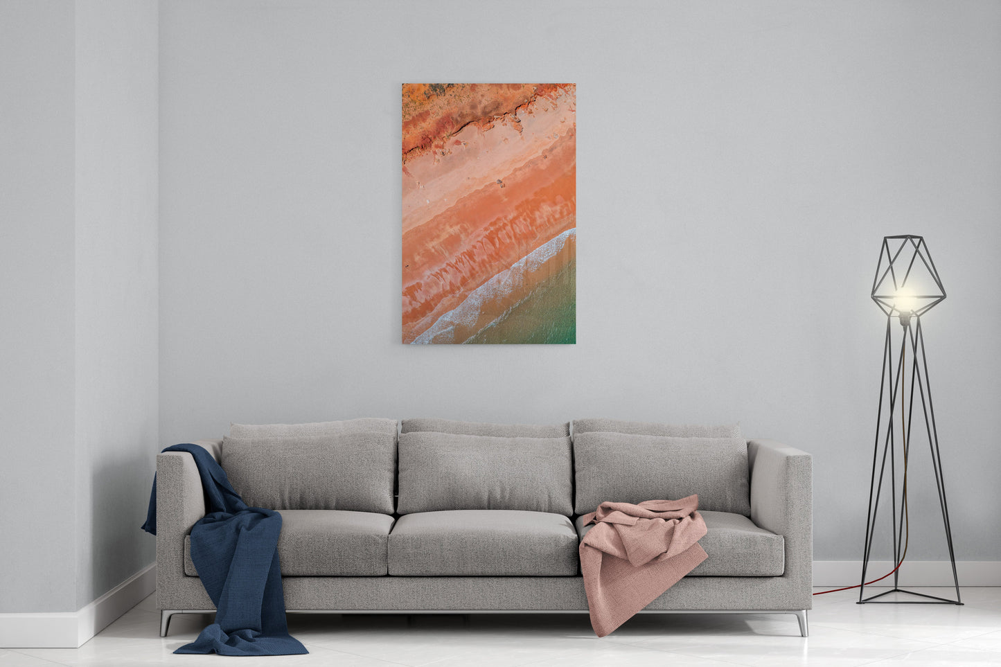 Riddell Beach Abstract - Acrylic Print