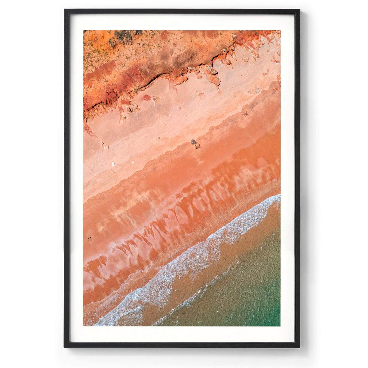 Riddell Beach Abstract - Framed Print