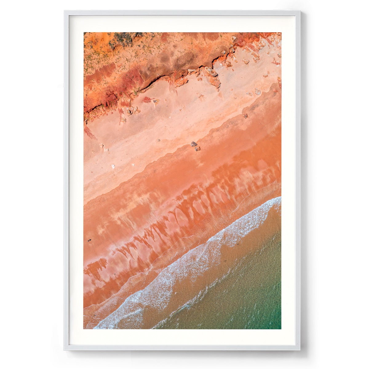 Riddell Beach Abstract - Framed Print