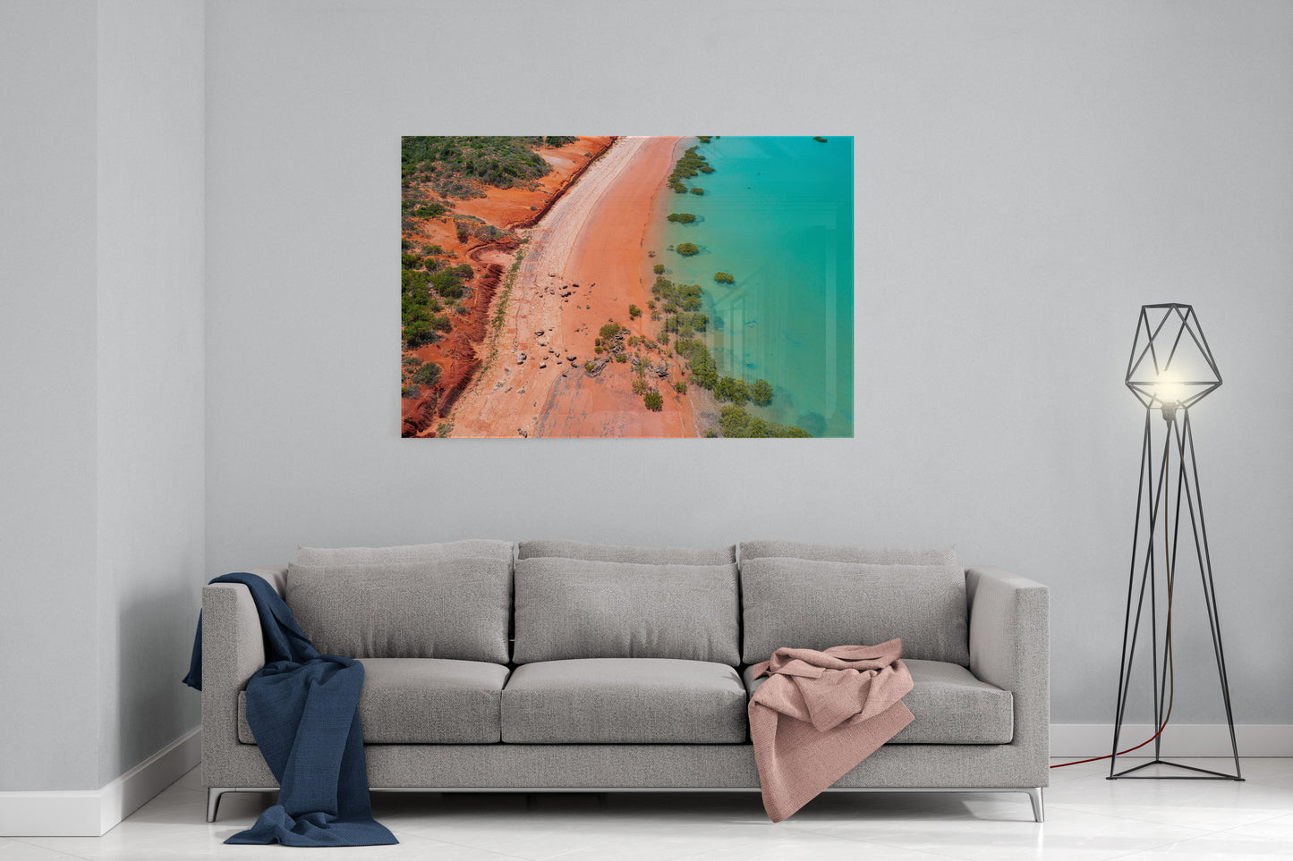 Entrance Point as the Tide Recedes. - Acrylic Print