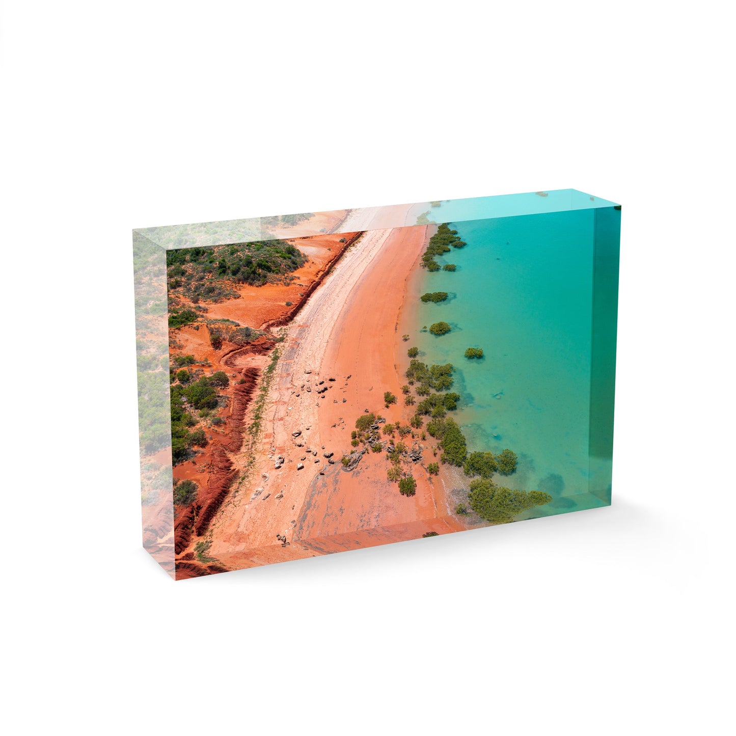 Entrance Point as the Tide Recedes. - Acrylic ICE Block