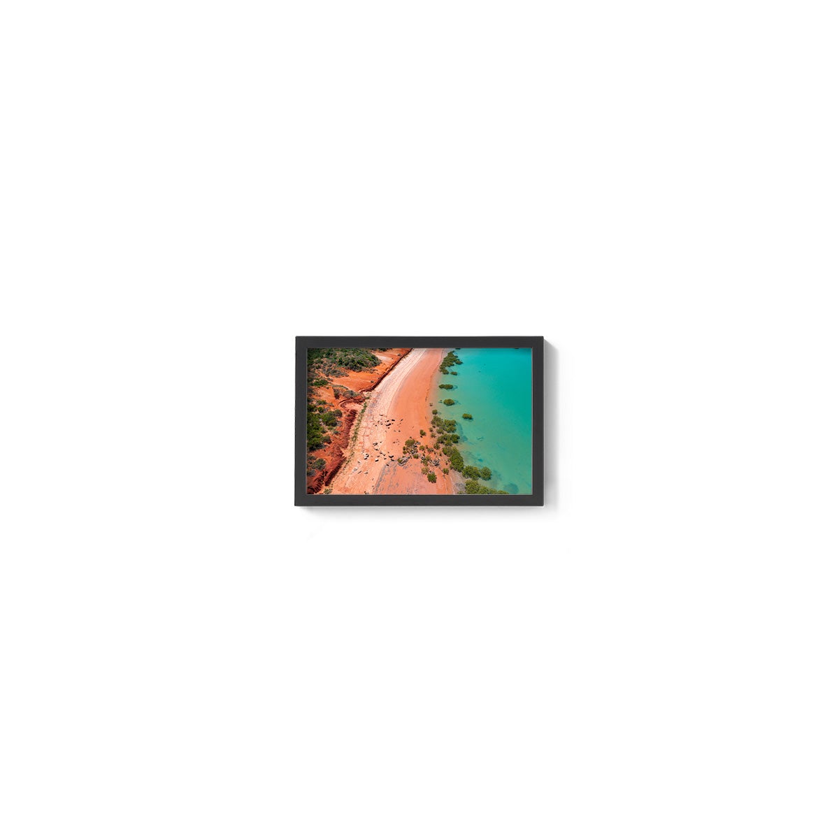 Entrance Point as the Tide Recedes. - Framed Print