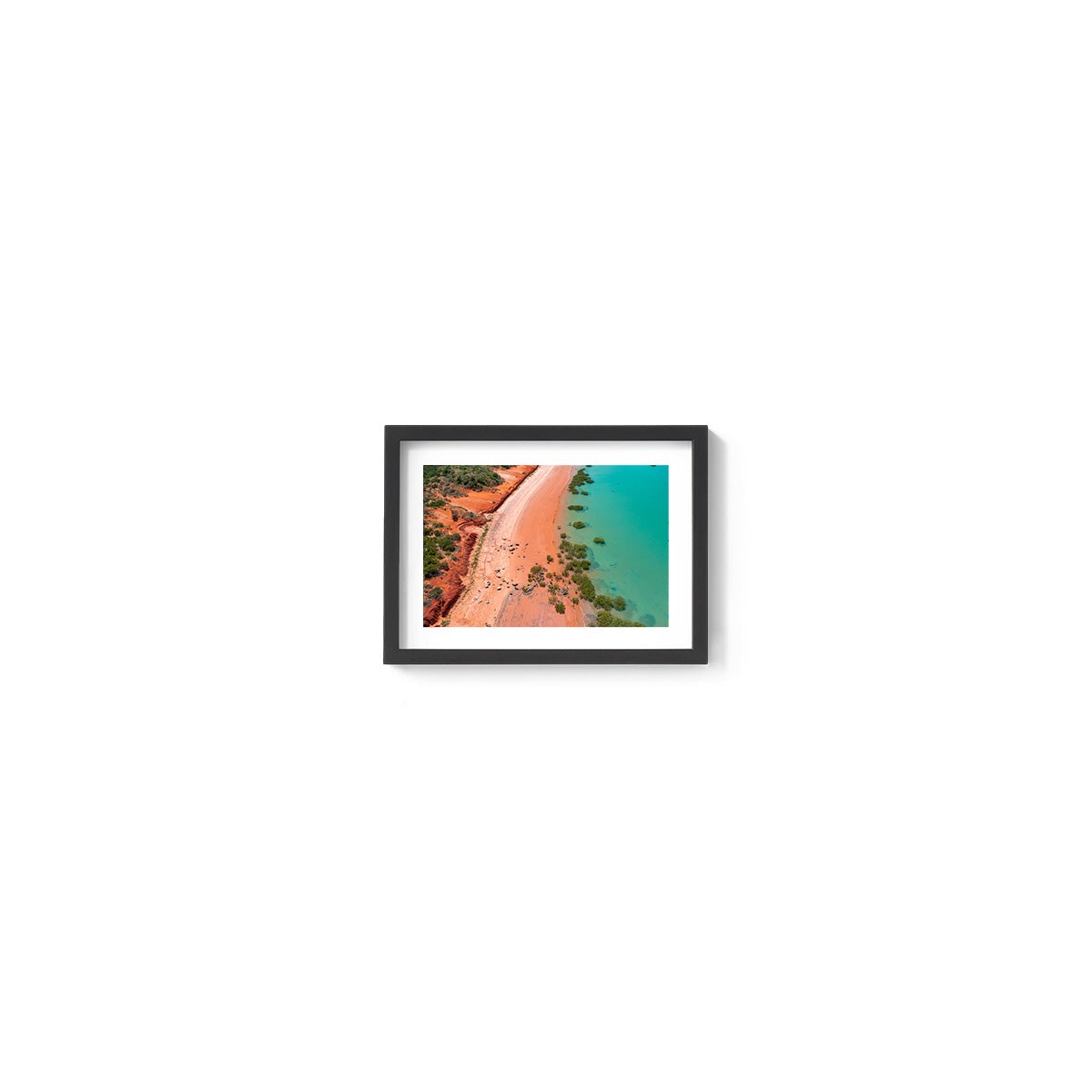 Entrance Point as the Tide Recedes. - Framed Print
