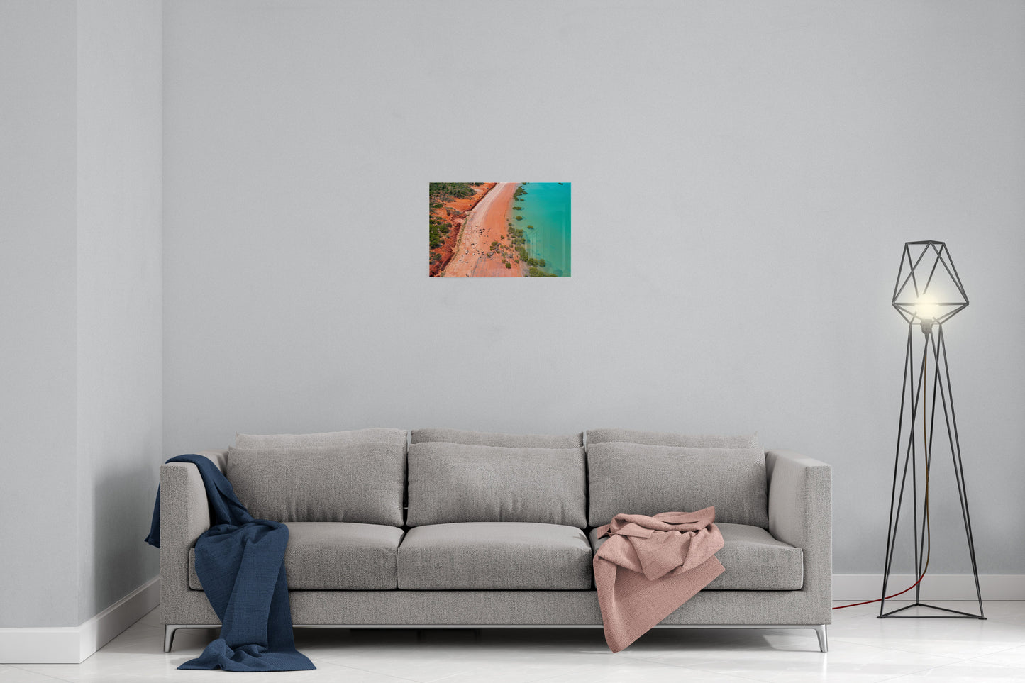 Entrance Point as the Tide Recedes. - Acrylic Print