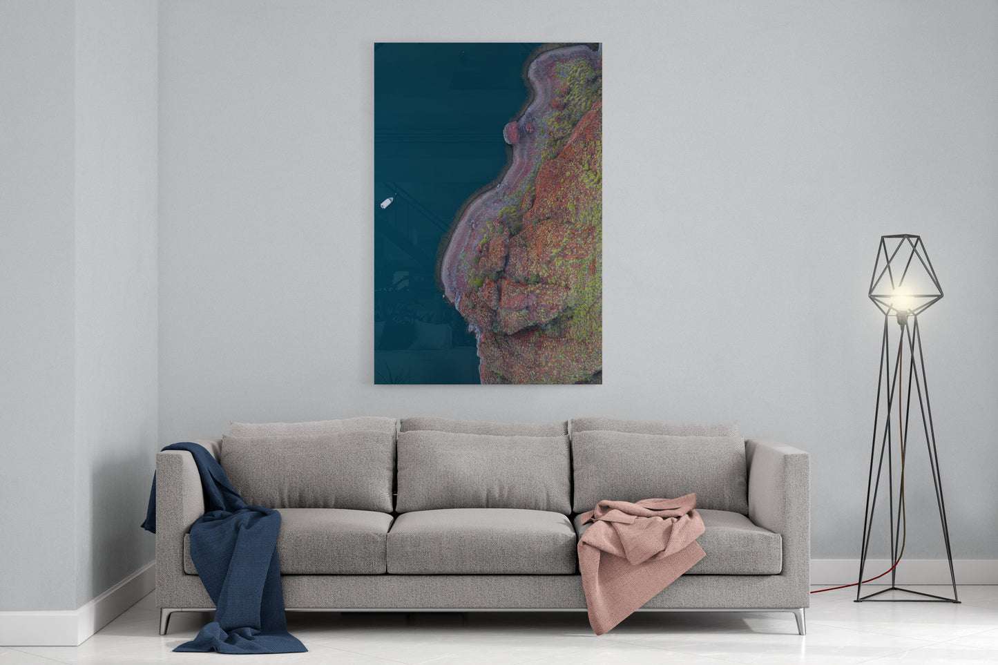 Lake Argyle Abstracts - Acrylic Print